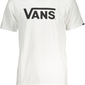 VANS T-SHIRT MANICHE CORTE UOMO BIANCO