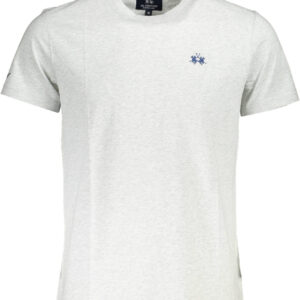 LA MARTINA T-SHIRT MANICHE CORTE UOMO GRIGIO
