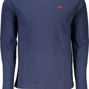 LA MARTINA T-SHIRT MANICHE LUNGHE UOMO BLU