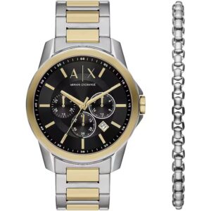 A§X ARMANI EXCHANGE Mod. BANKS Special Pack + Bracelet
