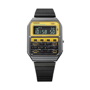 CASIO VINTAGE Mod. CALCULATOR EDGY COLLECTION - YELLOW ***SPECIAL PRICE***