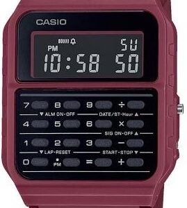 CASIO VINTAGE Mod. CALCULATOR EDGY COLLECTION - RED