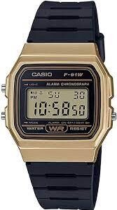 CASIO VINTAGE Mod. F-91 BIO RESIN STRAP - GOLD