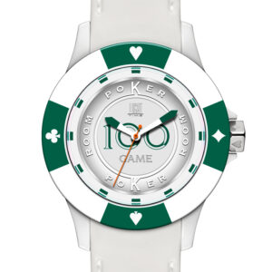 LIGHT TIME Mod. POKER - White / Green
