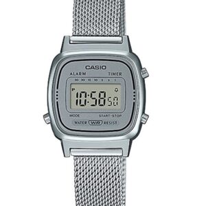 CASIO VINTAGE Mod. ICONIC MINI STEEL - SILVER MESH