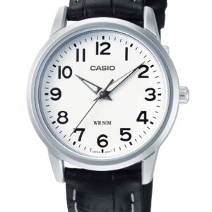 CASIO COLLECTION Mod. LADY 3H - LEATHER, WHITE