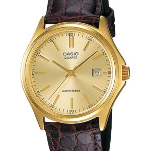 CASIO COLLECTION Mod. DATE LEATHER - GOLD
