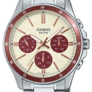 CASIO COLLECTION Mod. MULTIFUNCTION CALENDAR - CHAMPAGNE & BORDEAUX