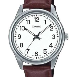 CASIO COLLECTION Mod. CASUAL, LEATHER - WHITE