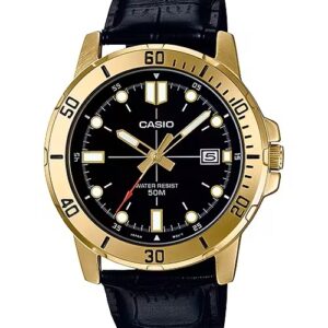 CASIO SPORT COLLECTION Mod. DIVER 50M LEATHER - BLACK
