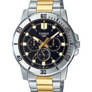 CASIO COLLECTION Mod. DIVER MULTIFUCTION STEEL&GOLD - BLACK
