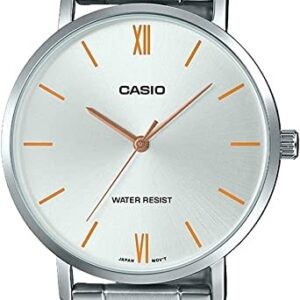CASIO COLLECTION Mod. MINIMAL, METAL - ARGENTEE