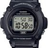 CASIO TIMELESS COLLECTION Mod. SPORT- ILLUMINATOR, WR 50M, ALARM, CHRONOGRAPH - BLACK