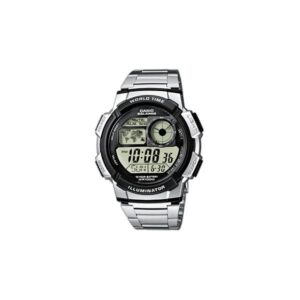 CASIO Mod. WORLD TIME ILLUMINATOR - 5 ALARMS, 10 YEARS BATTERY