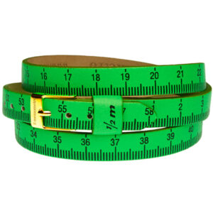 Il MEZZOMETRO Mod. FLUO - Bracciale in pelle/leather bracelet