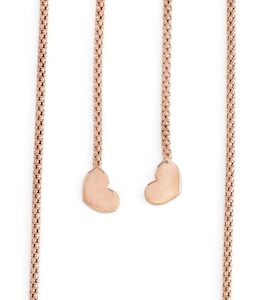 AMEN Mod. CUORE CROCE CRISTALLI ROSE GOLD