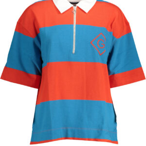 GANT POLO MANICHE CORTE DONNA ROSSO