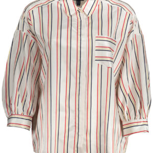 GANT CAMICIA MANICHE LUNGHE DONNA BIANCO