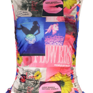 DESIGUAL CANOTTA DONNA BLU