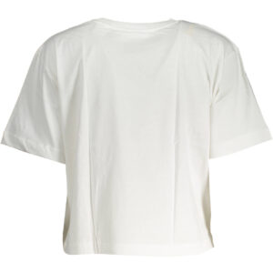 DESIGUAL T-SHIRT MANICHE CORTE DONNA BIANCO