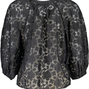 DESIGUAL CAMICIA MANICHE LUNGHE DONNA NERO