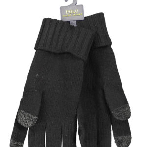 RALPH LAUREN GUANTI UOMO NERO