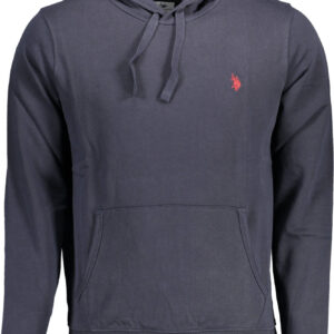 U.S. POLO FELPA SENZA ZIP UOMO BLU