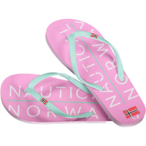 NORWAY 1963 CALZATURA CIABATTA DONNA ROSA
