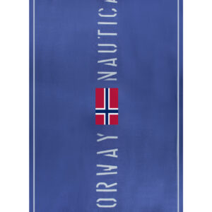 NORWAY 1963 TELO MARE UNISEX BLU