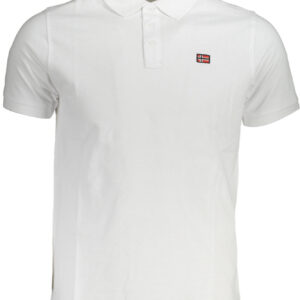 NORWAY 1963 POLO MANICHE CORTE UOMO BIANCO