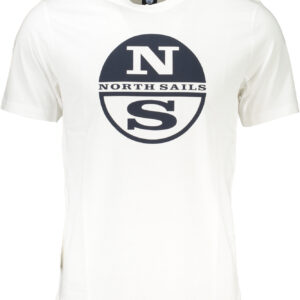 NORTH SAILS T-SHIRT MANICHE CORTE UOMO BIANCO