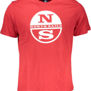 NORTH SAILS T-SHIRT MANICHE CORTE UOMO ROSSO