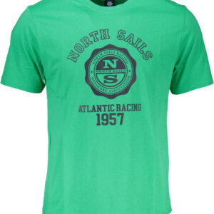 NORTH SAILS T-SHIRT MANICHE CORTE UOMO VERDE