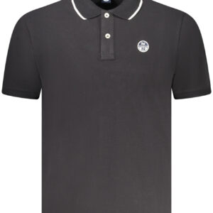 NORTH SAILS POLO MANICHE CORTE UOMO NERO