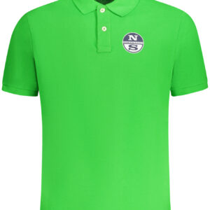 NORTH SAILS POLO MANICHE CORTE UOMO VERDE