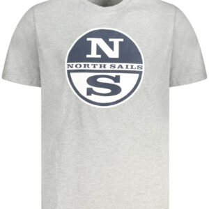NORTH SAILS T-SHIRT MANICHE CORTE UOMO GRIGIO