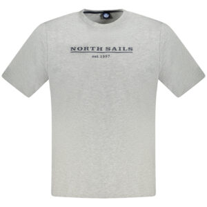 NORTH SAILS T-SHIRT MANICHE CORTE UOMO GRIGIO