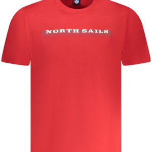 NORTH SAILS T-SHIRT MANICHE CORTE UOMO ROSSO