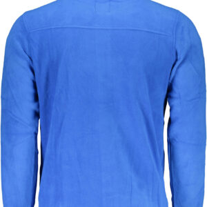 GIAN MARCO VENTURI FELPA CON ZIP UOMO BLU