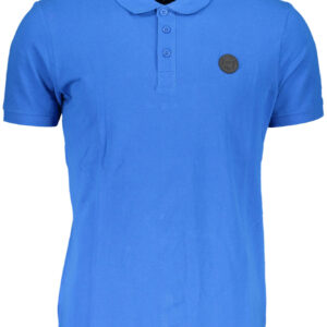 GIAN MARCO VENTURI POLO MANICHE CORTE UOMO BLU