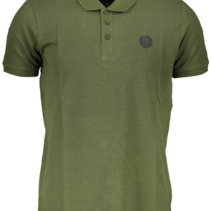 GIAN MARCO VENTURI POLO MANICHE CORTE UOMO VERDE