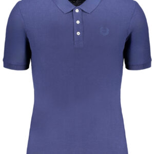 GIAN MARCO VENTURI POLO MANICHE CORTE UOMO BLU