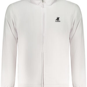 U.S. GRAND POLO FELPA CON ZIP UOMO BIANCO