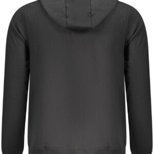 U.S. GRAND POLO FELPA CON ZIP UOMO NERO