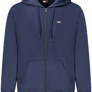 TOMMY HILFIGER FELPA CON ZIP UOMO BLU