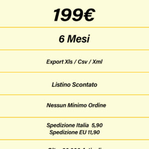 SERVIZIO DROP SHIPPING 6 MESI