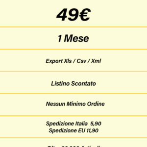SERVIZIO DROP SHIPPING 1 MESE