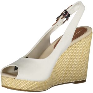 TOMMY HILFIGER CALZATURA SANDALO DONNA BIANCO