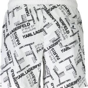 KARL LAGERFELD BEACHWEAR COSTUME PARTE SOTTO UOMO BIANCO