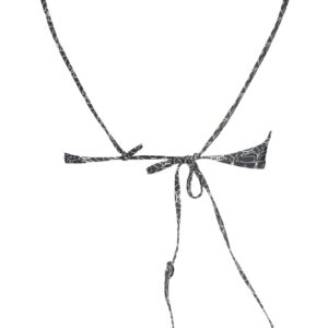 KARL LAGERFELD BEACHWEAR COSTUME PARTE SOPRA DONNA NERO